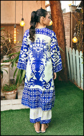 Premium Digital Printed Silk - Cool as a cucumber
